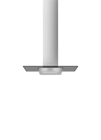 Okap przyścienny, 90 cm, T-kształtny KBT900VE - Smeg