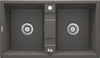 Zlewozmywak granitowy 2-komorowy ZQE_T203 - Deante