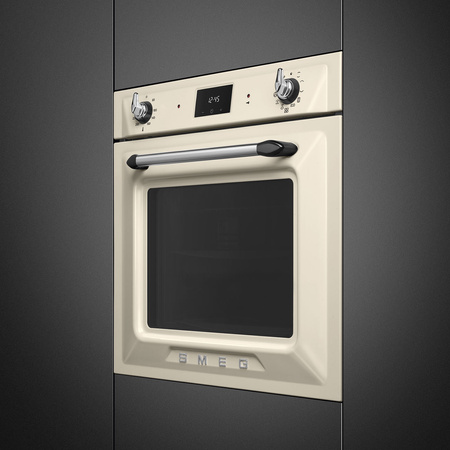 Piekarnik, 60 cm, Victoria, kremowy SOP6900TP - Smeg