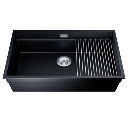 Zlew kuchenny GLOBALO MIRALIO 80.1 BLACK/IX