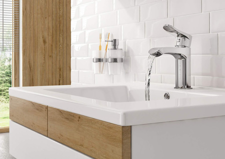 Umywalka ceramiczna wpuszczana z miejscem na baterię - 60 cm CDI_6U6M - Deante