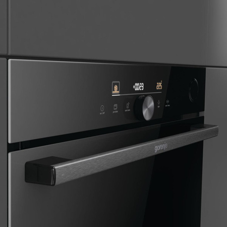 Piekarnik do zabudowy GORENJE G600 System Multi z dodatkiem pary BSA6747DGWI