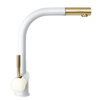 Bateria kuchenna GLOBALO LOBIO WHITE/LIGHT GOLD RING 1.1