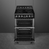 Kuchnia wolnost., 60cm, Victoria, czarny TR62IBL2 - Smeg