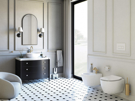 Umywalka ceramiczna nablatowa CGA_6U5S - Deante