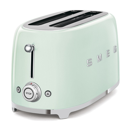 Toster, cztery kromki, pastelowa zieleń TSF02PGEU - Smeg