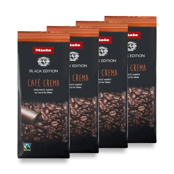 Kawa ziarnista MIELE Black Edition BIO CAFÉ CREMA 4x250g - 11029350