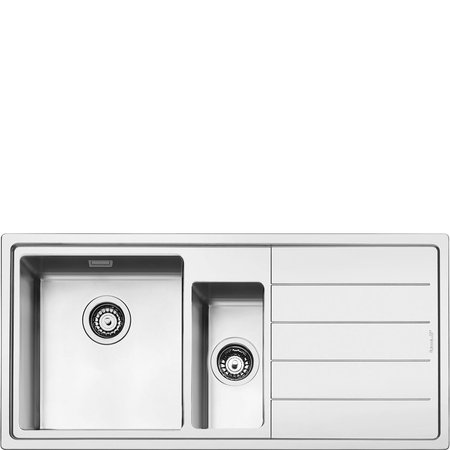 Zlewozmywak ze stali nierdzewnej LFT102D - Smeg