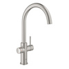 GROHE BATERIA RED DUO STAL NIERDZEWNA, BOJLER W ROZMIWRZE M. 30083DC1
