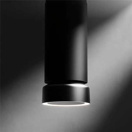 Okap kuchenny wyspowy CIARKO Design FLUO W czarny - CDW3805CSG