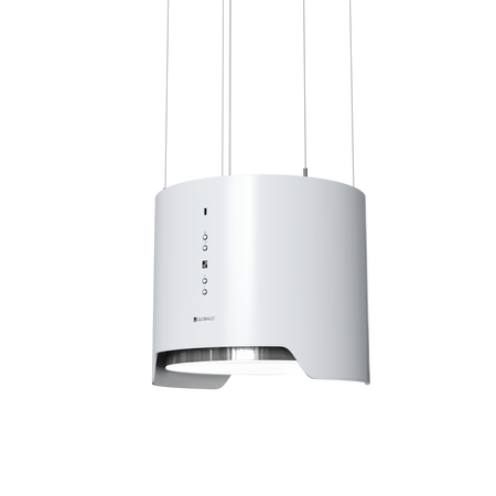 Okap kuchenny wyspowy GLOBALO ARENOFLOW 39.4 WHITE