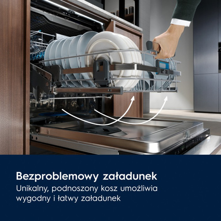 Zmywarka do zabudowy ELECTROLUX KECB8300W ComfortLift 900 60cm QuickSelect