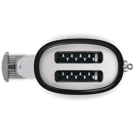 Toster, dwie kromki, czarny TSF01BLEU - Smeg