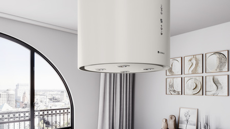 Okap kuchenny wyspowy GLOBALO CALLIA ISOLA 39.1 IVORY