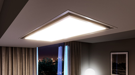 Okap sufitowy GLOBALO FLARIO LIGHT 120.1 WHITE