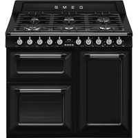 Kuchnia wolnost, 100cm, Victoria, czarny TR103BL - Smeg