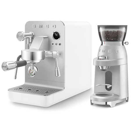 Ekspres do kawy, kolbowy EMC02WHMEU - Smeg