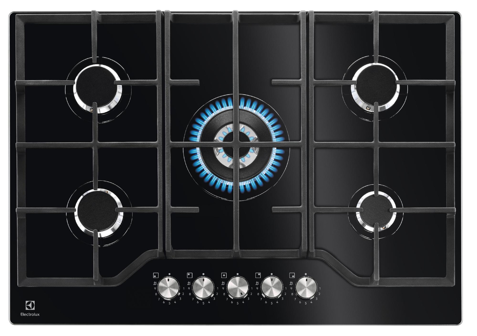 Płyta gazowa ELECTROLUX 600 Gas on Glass 75cm KGG75362K