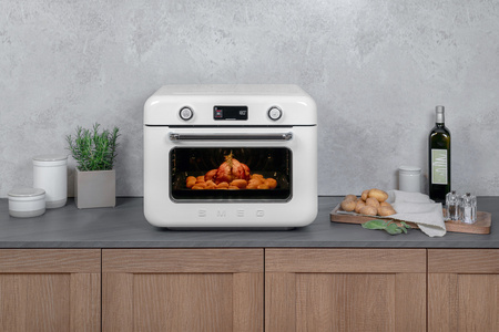 Piekarnik nablatowy z funkcją pary COF01WHEU - Smeg