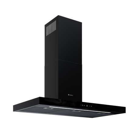 Okap kuchenny przyścienny GLOBALO LONATIO 90.1 BLACK