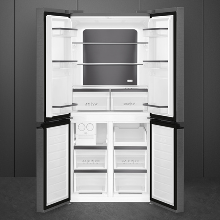 Multidoor free-standing dark-inox D-clas FQI48KD - Smeg