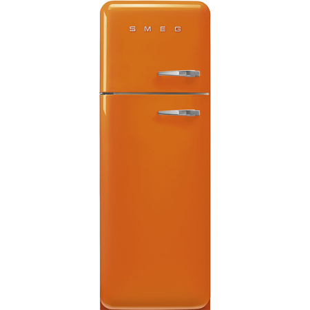 Lodówka chłodziarko zamrażarka SMEG Retro pomarańczowy FAB30LOR6