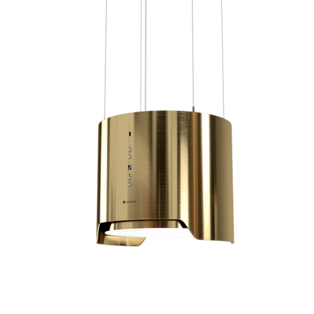 Okap kuchenny wyspowy GLOBALO ARENOFLOW 39.4 LIGHT GOLD