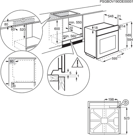 Piekarnik parowy ELECTROLUX SteamBake 600 KODEH70X