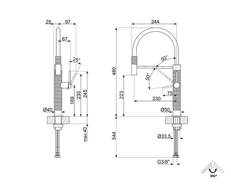 Bateria MID6DKX - Smeg