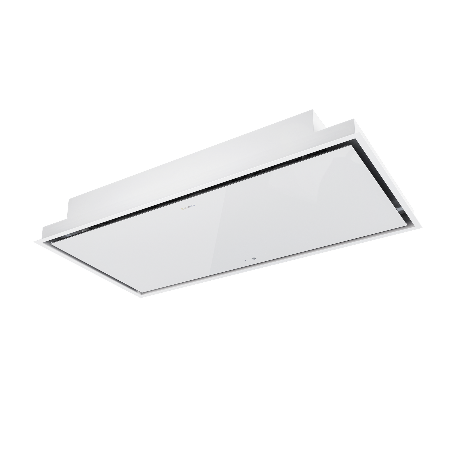 Okap sufitowy GLOBALO NOVELTI 100.1 WHITE + turbina TW 3.1