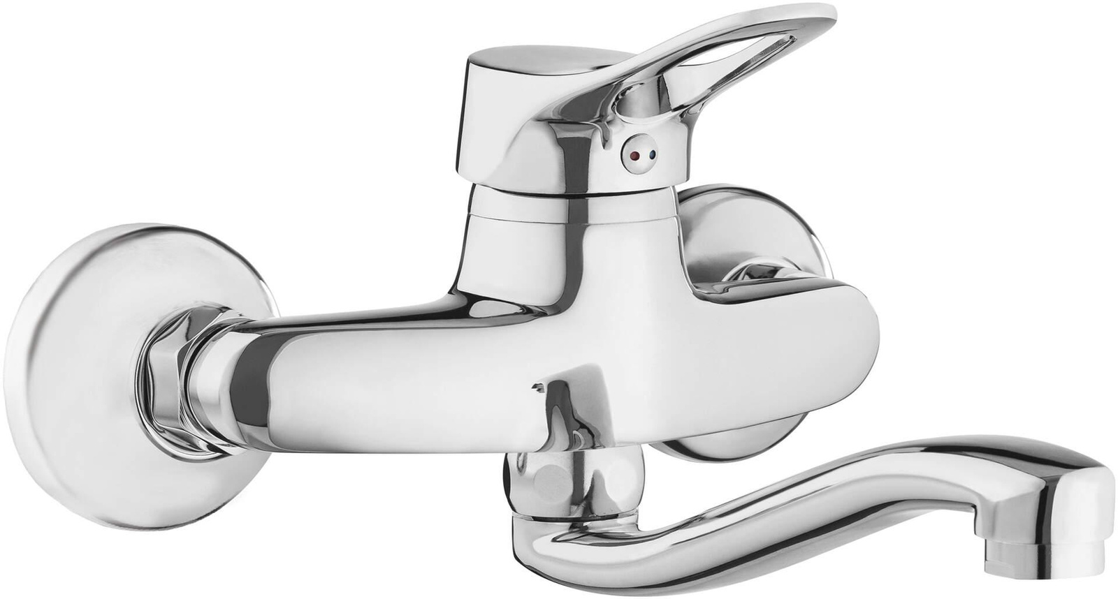 Bateria umywalkowa ścienna BOW_050M - Deante