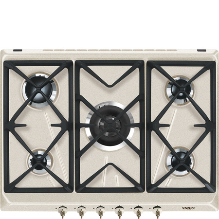 Płyta gazowa, 70 cm, Coloniale SRV876AVOGH2 - Smeg