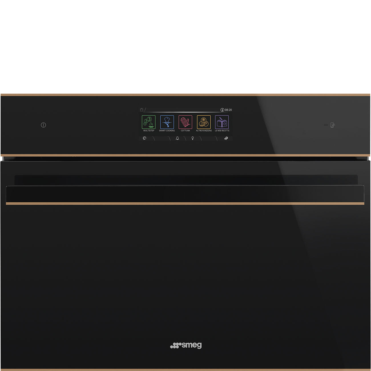 Piekarnik elektryczny z funkcją pary Galileo Steam100 Pro SMEG Dolce Stil Novo SO4606WS4PNR