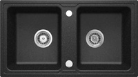 Zlewozmywak granitowy 2-komorowy ZQZ_2203 - Deante