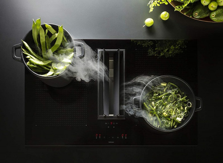 Płyta indukcyjna z okapem FALMEC Quantum 84 czarna - 600m3/h