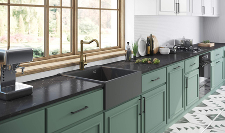 Zlewozmywak granitowy 1-komorowy ZQE_N10K - Deante