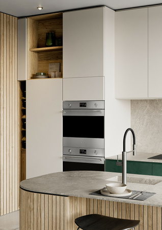 Piekarnik, speedwaveXL, Classica SO6302M2X - Smeg