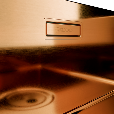 Zlew kuchenny GLOBALO RIWOLO 40.1 COPPER