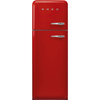 Chłodziarko-zamrażarka, czerwony FAB30LRD6 - Smeg