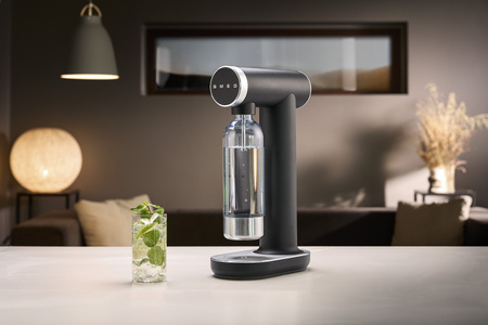 SMEG – czarny saturator do gazowania wody SKC01BLM