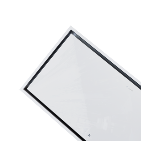 Okap sufitowy GLOBALO NOVELTI 100.1 WHITE + turbina TZ 1.1