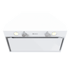 Okap kuchenny podszafkowy GLOBALO FLOWERI 60.2 WHITE