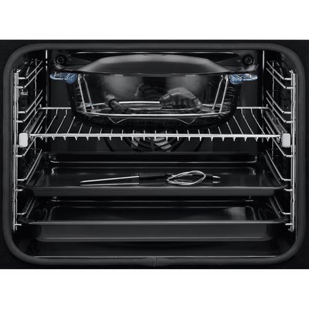Piekarnik parowy do zabudowy ELECTROLUX SteamCrisp 700 pyroliza - EOC8P39WZ