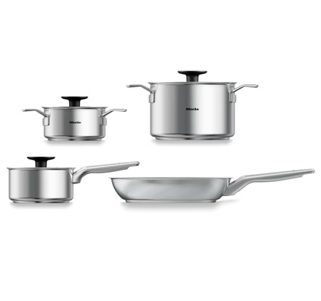 Zestaw garnków 4-częściowy MIELE KMTS 5704-3 - 12625700