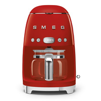 Ekspres przelewowy, czerwony DCF02RDEU - Smeg