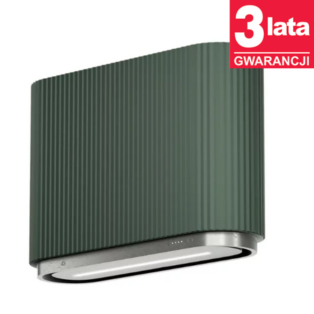 Okap kuchenny przyścienny CIARKO Design Mono 80cm Green - CDP8001GR