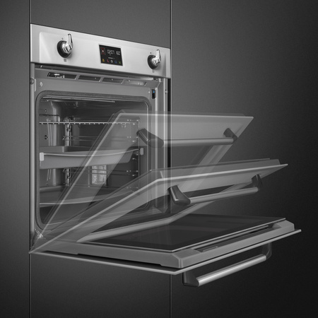 Piekarnik, 60 cm, Victoria, inox SOP6902S2PX - Smeg