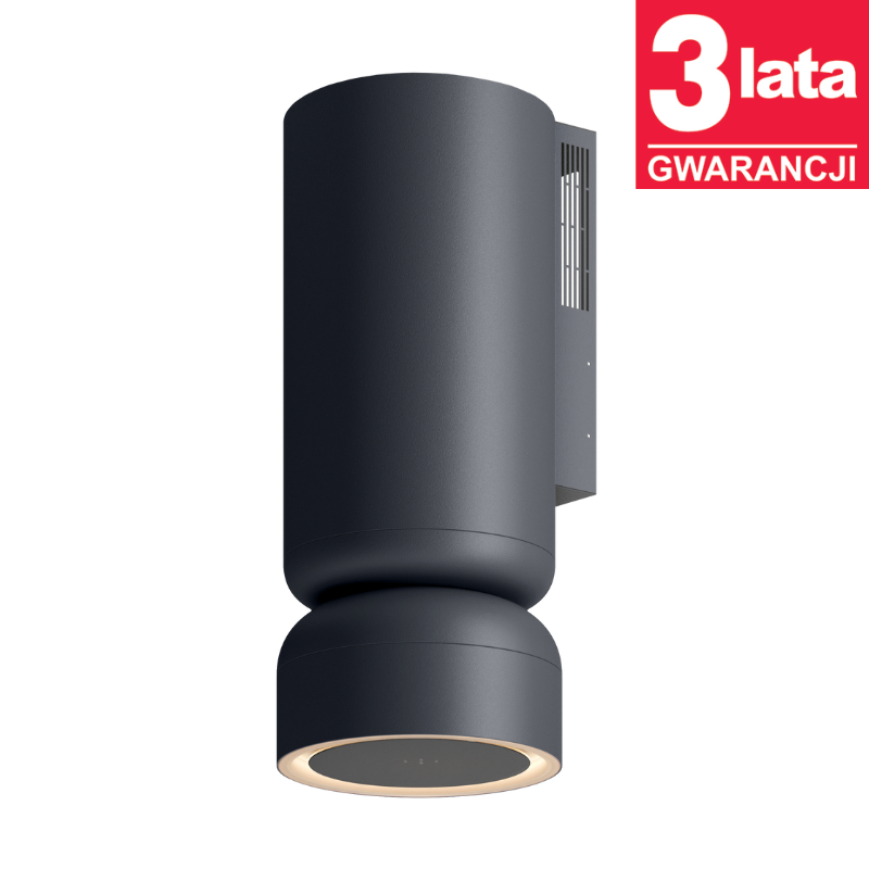 Okap kuchenny przyścienny CIARKO Design Icon Antracite CDP3804A