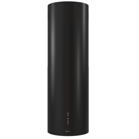 Okap kuchenny wyspowy GLOBALO CYLINDRO ISOLA 39.7 BLACK