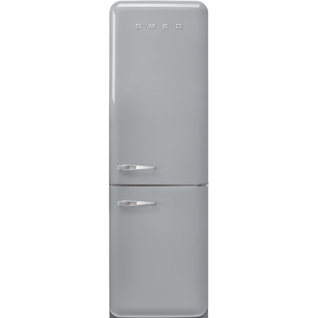 Lodówka chłodziarko zamrażarka SMEG Retro srebrny FAB32RSV6